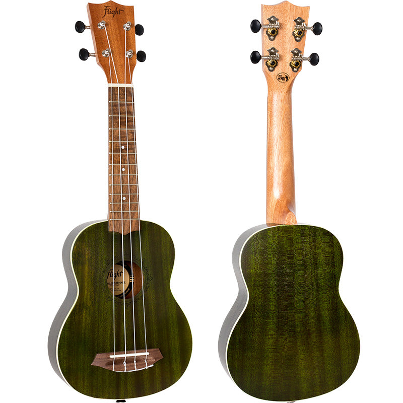 Green is the color of our planet’s lungs. Flight NUS380 Jade Soprano Ukulele with Gigbag and Free Shipping 