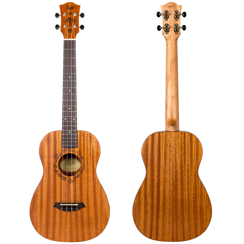 The baritone is the largest standard size of the ukulele family. Flight DUB38 Electro-Acoustic Baritone Ukulele with Bag and FREE Shipping
