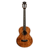 Gloss acacia baritone ukulele with slotted headstock and gig bag