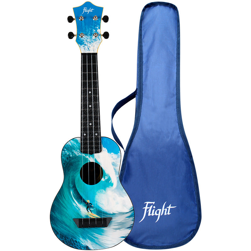 Flight TUS25 SURF Travel Soprano Ukulele with Bag