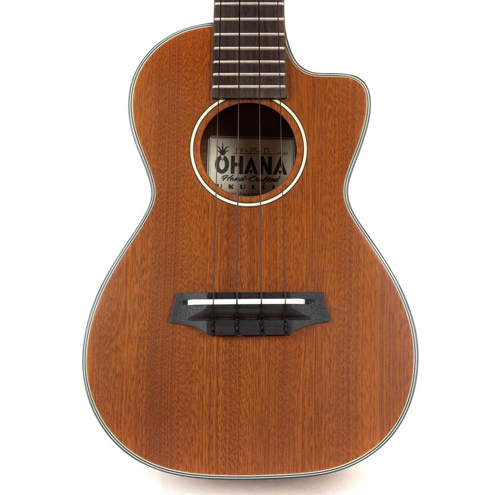 Ohana CK-25C-CL Cynthia Lin Signature Series Concert Ukulele Free Shipping, Free Lesson, Free Gigbag, Extras Pack Ukulele Trading Co Australia