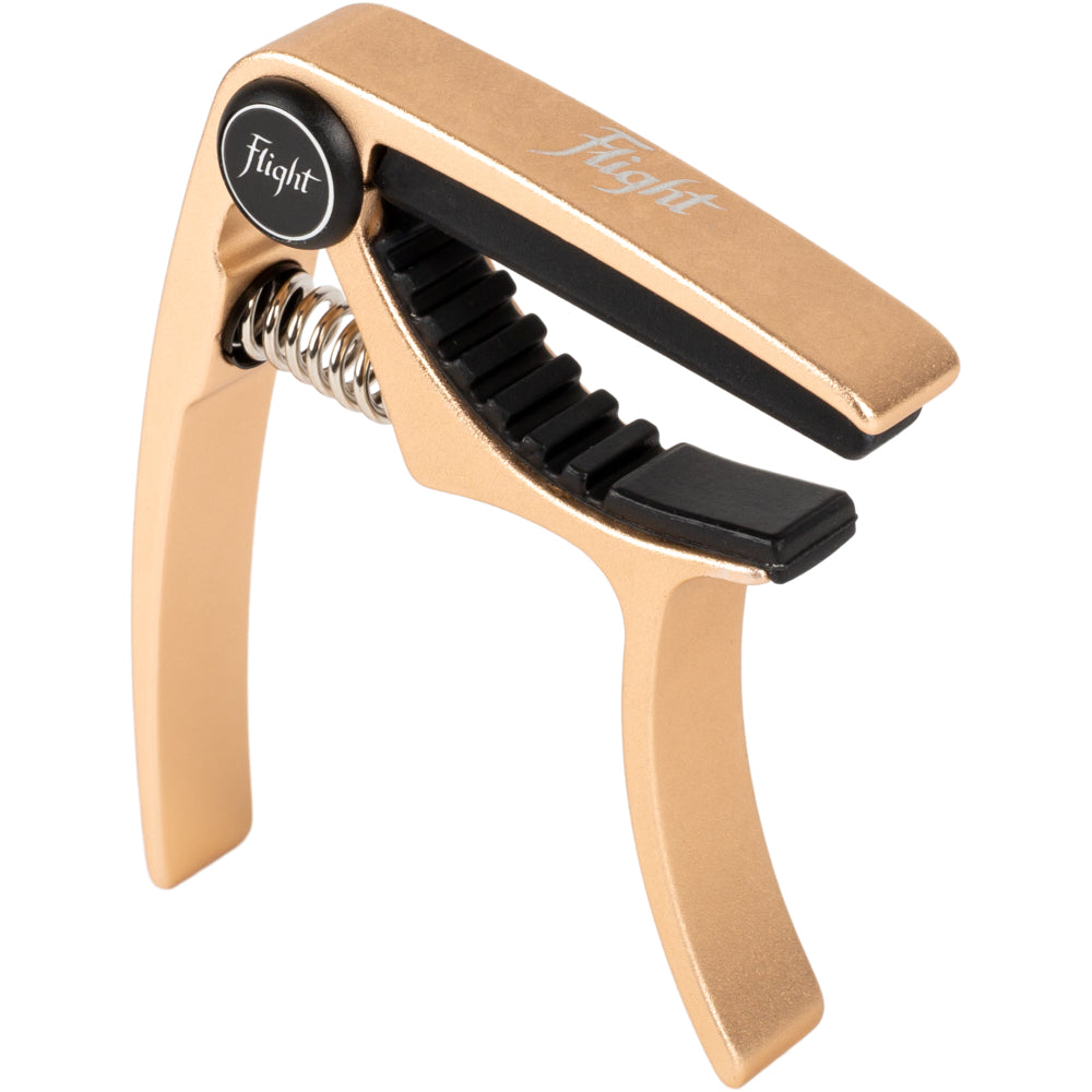 Aluminium Ukulele Capo - Gold with Free Shipping