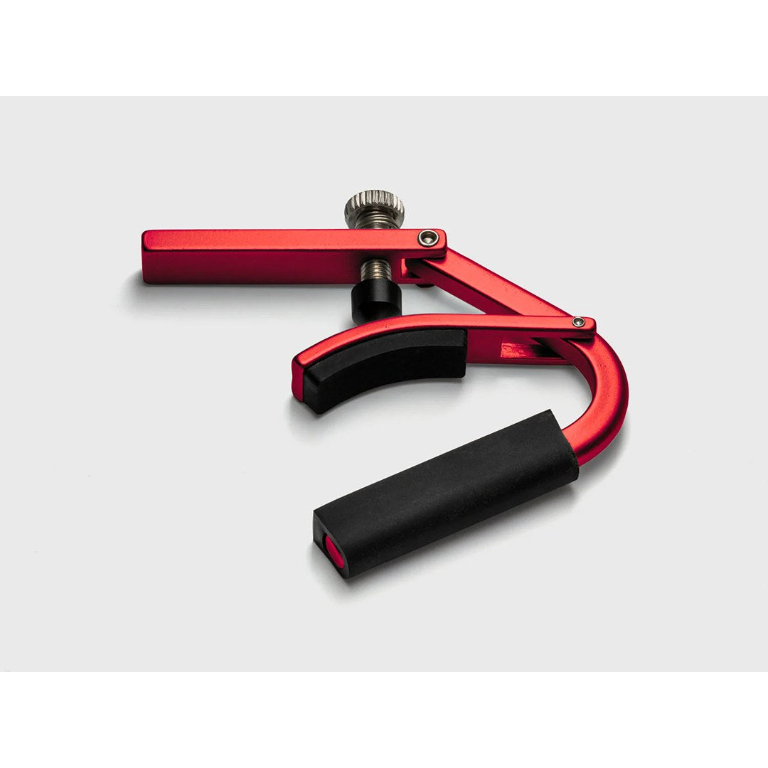Shubb L9R Ukulele Capo Lite – Lightweight Aluminum Capo (Red)