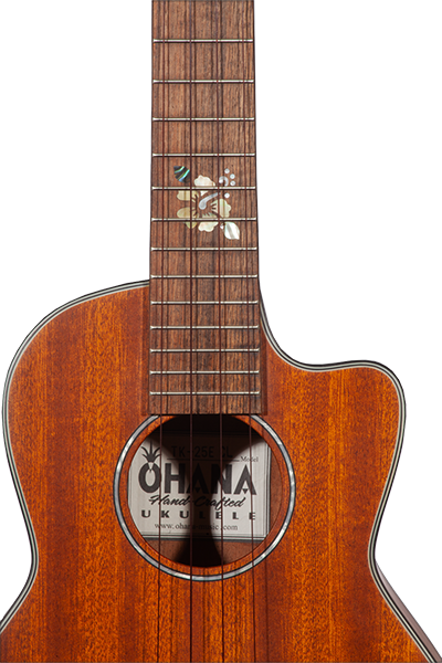 Ohana TK-25CE-CL Cynthia Lin Tenor Ukulele w/ Bag