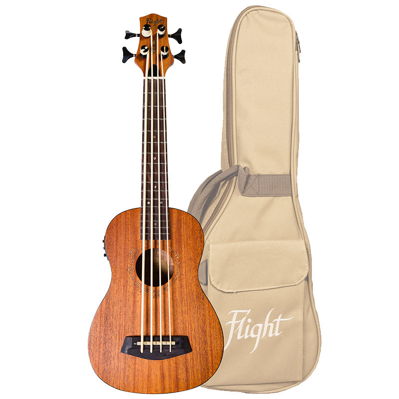 Get ready to rumble with Flight’s new bass ukulele! Flight DU-BS Electro-Acoustic Bass Ukulele with Bag and Free Shipping