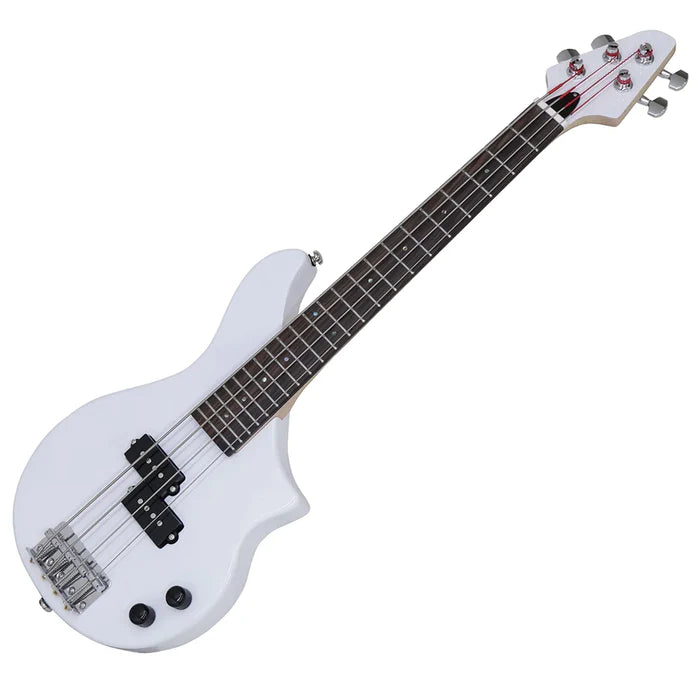 TBP-2400WH – TINY BOY BASS Solid Bass - Solid White