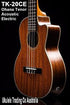 ukulele-trading-co-australia - NEW Tenor Electric Acoustic Ukulele Ohana TK-20CE Uke Solid Mahogany Wood Top - Ohana - Ukuleles
