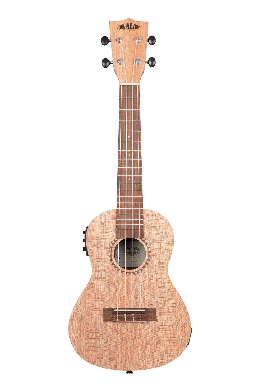 KA-20CE Burled Meranti Concert Ukulele with Pickup and EQ