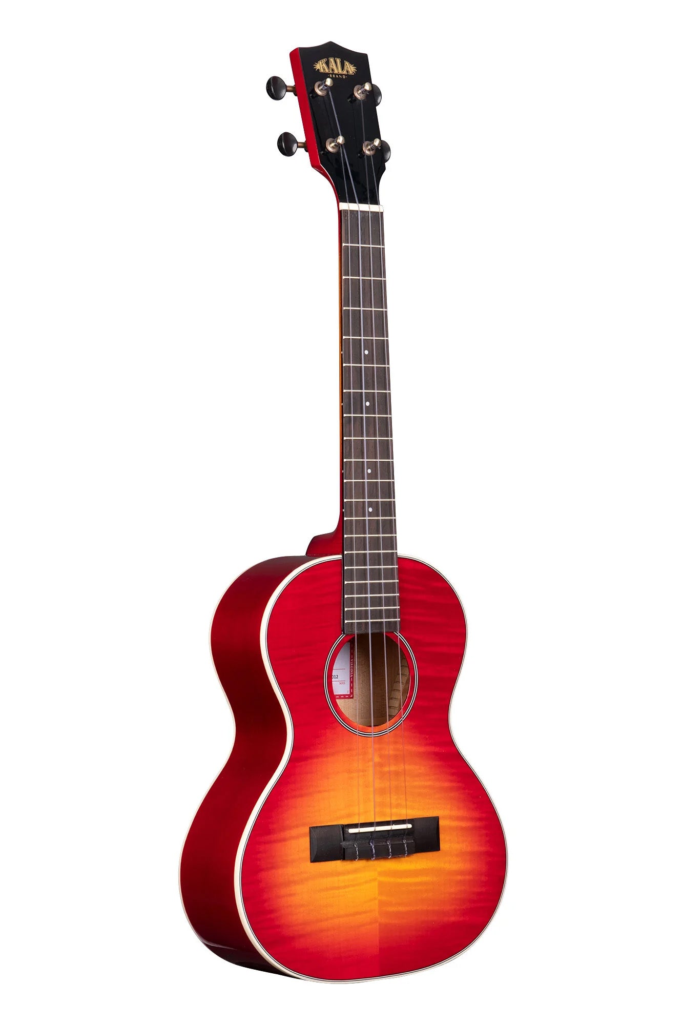 KA-FMCB-T Gloss Flame Maple Cherry Burst Tenor Ukulele
