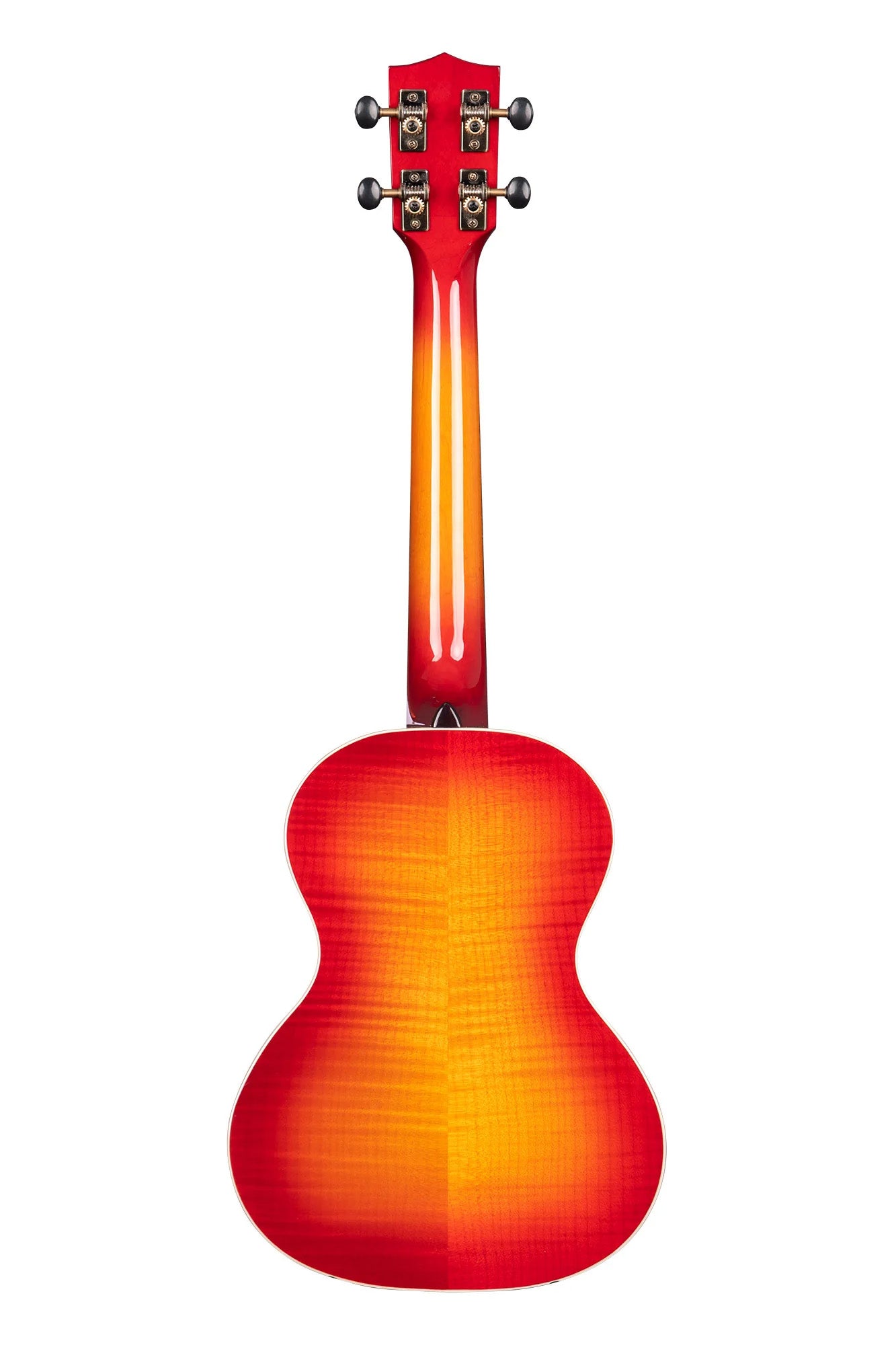 KA-FMCB-T Gloss Flame Maple Cherry Burst Tenor Ukulele