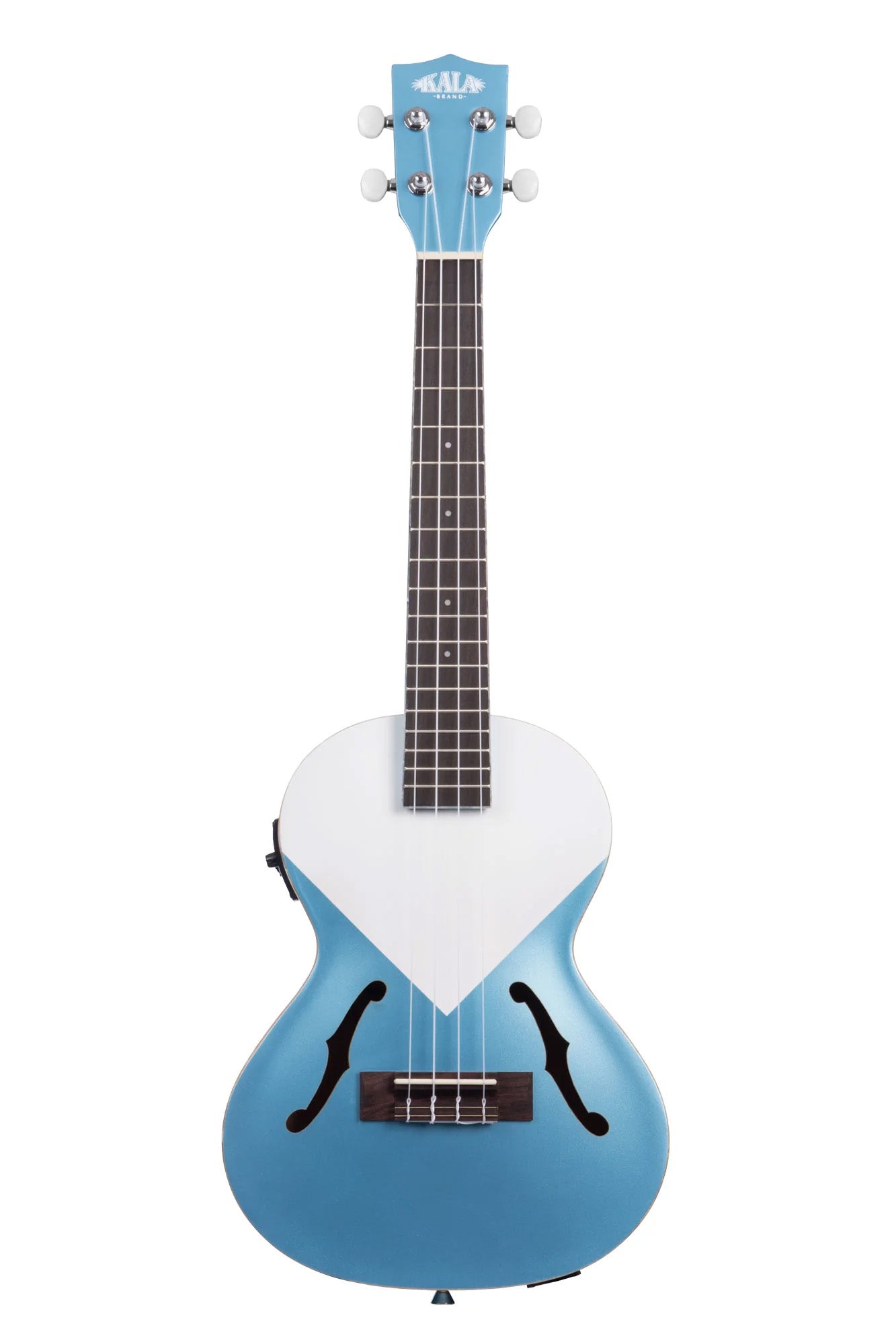 KA-JTE-LSBL Lake Shore Blue Archtop Tenor Ukulele w/ EQ