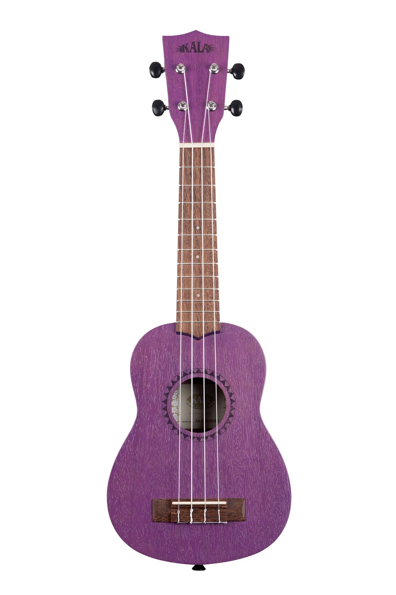 KA-MRT-PUR-S Royal Purple Watercolor Meranti Soprano Ukulele