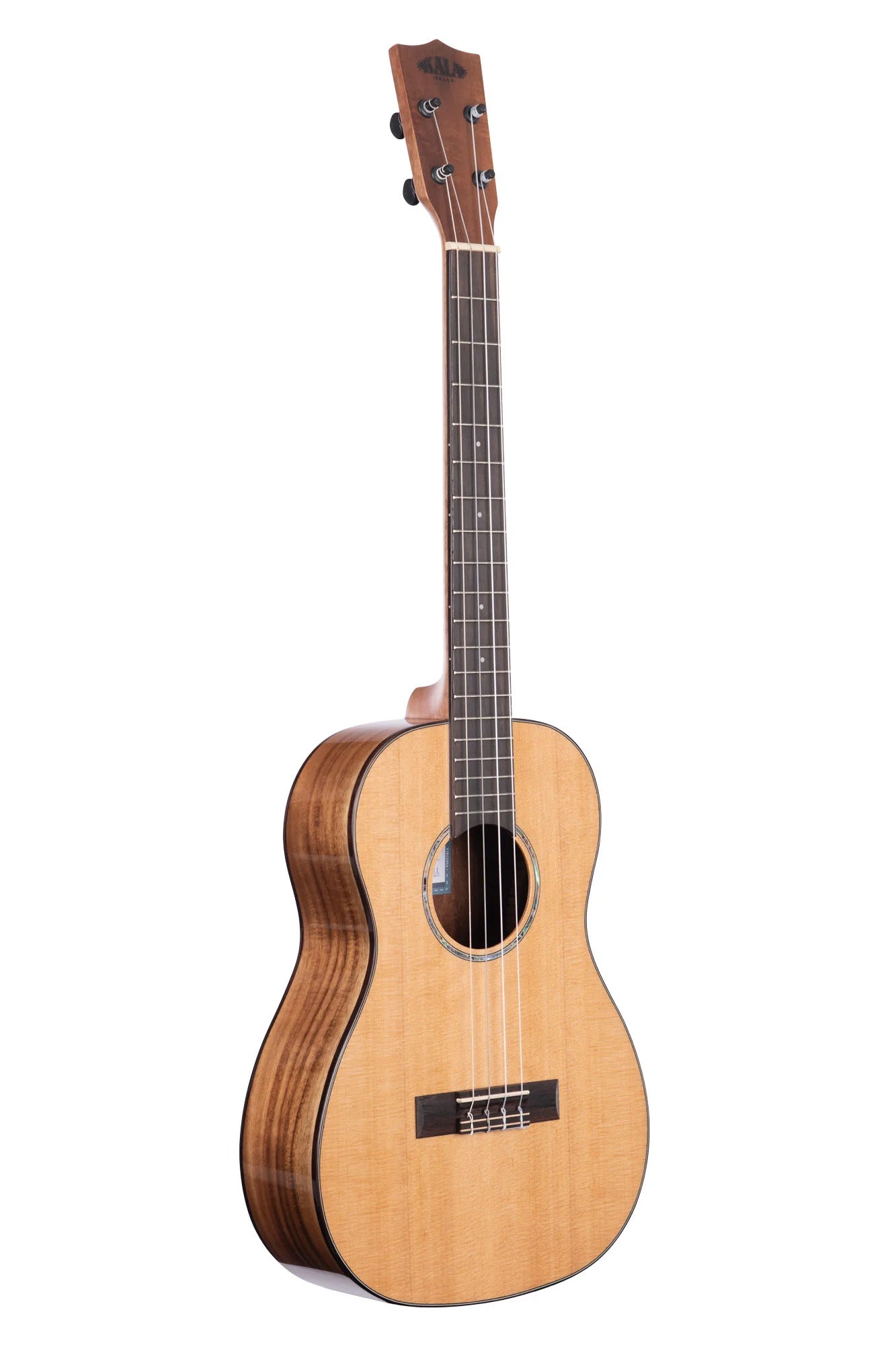 KA-SCAC-B Gloss Solid Cedar Top Acacia Baritone Ukulele