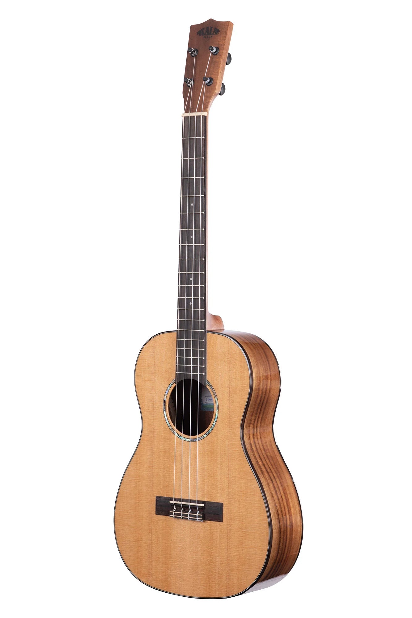 KA-SCAC-B Gloss Solid Cedar Top Acacia Baritone Ukulele