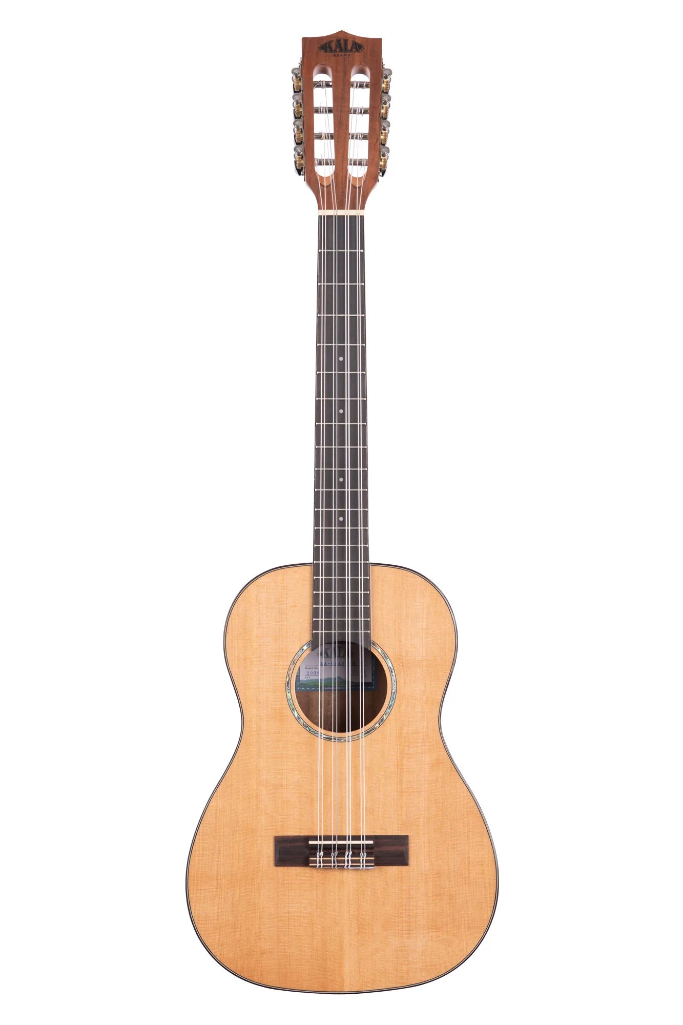 KA-SCAC-B8 Baritone 8 Strings Solid Cedar Top Acacia Back and Sides. Ukulele Trading Co Australia