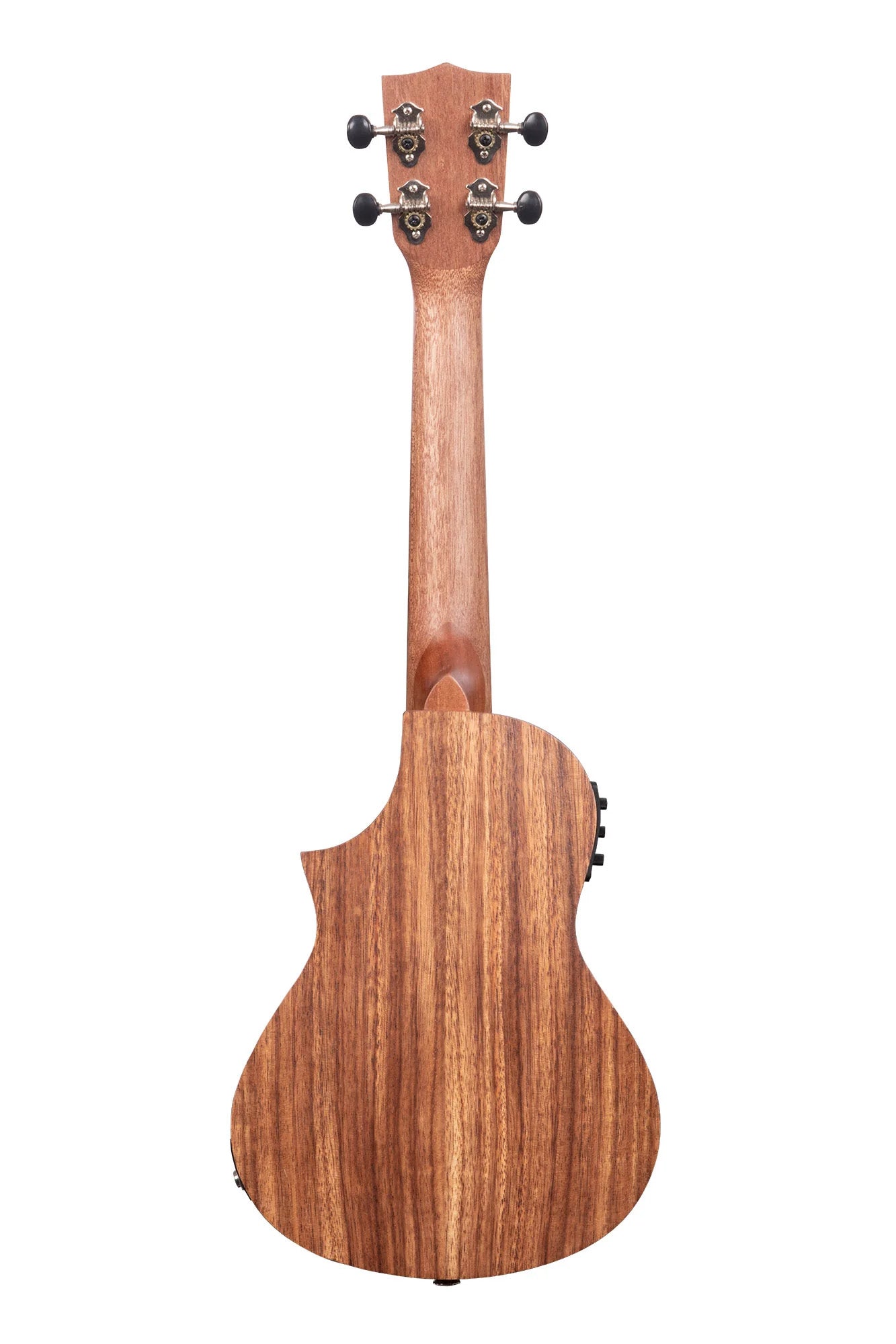 KA-TK-C-CE Teak Tri-Top Concert Ukulele w/ Cutaway & EQ