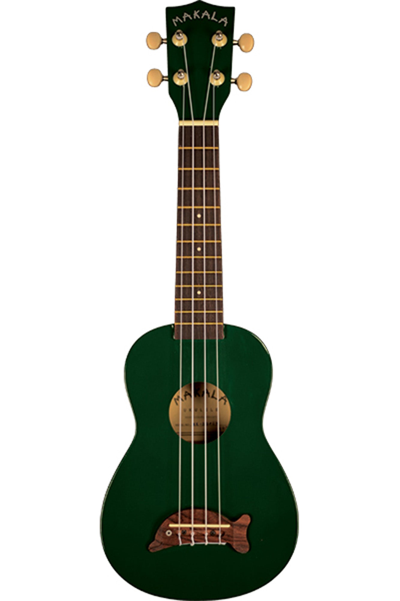 MK-SD/GN Green Soprano Dolphin Ukelele