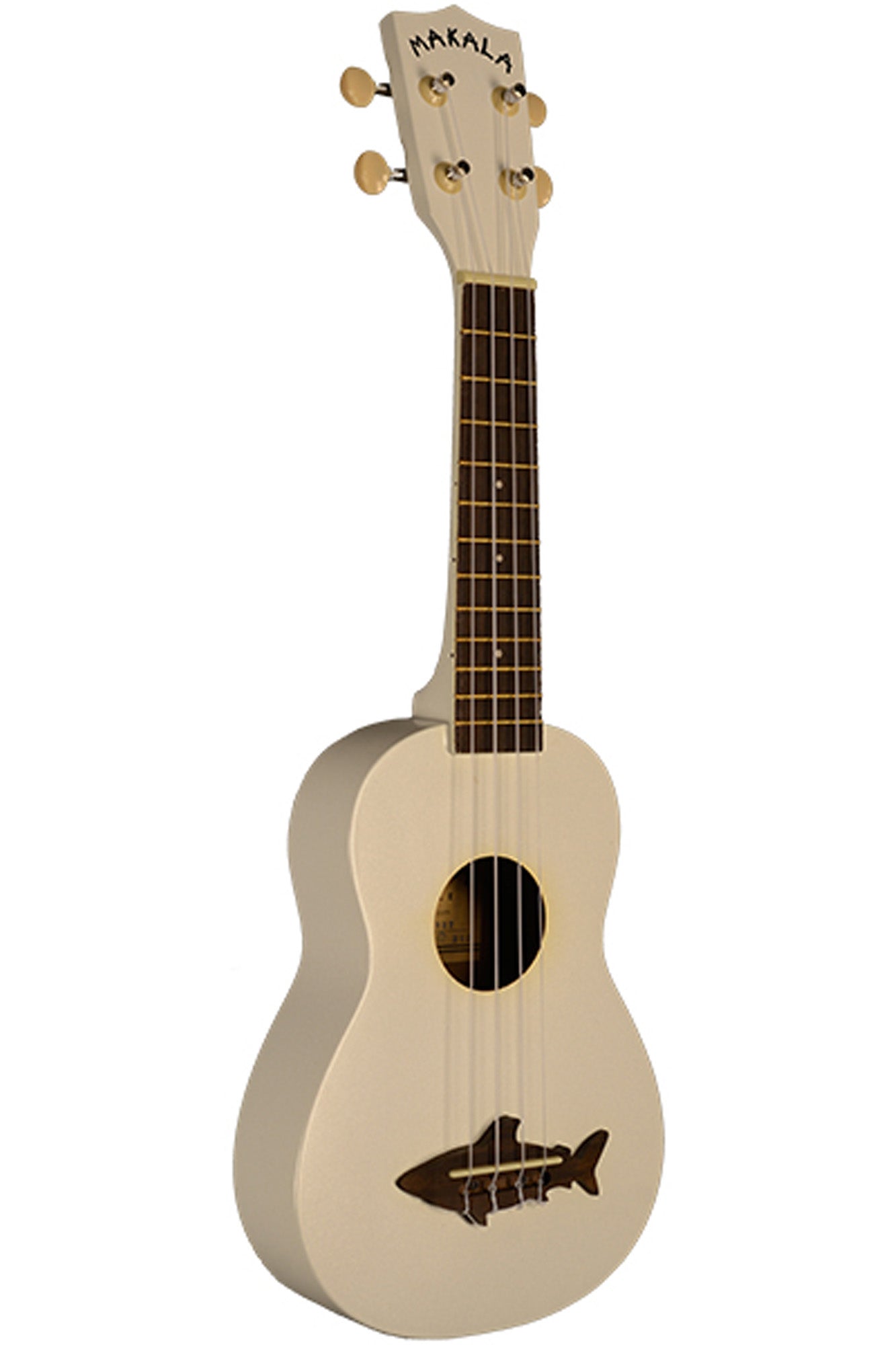 MK-SS/WHT White Soprano Shark Ukulele