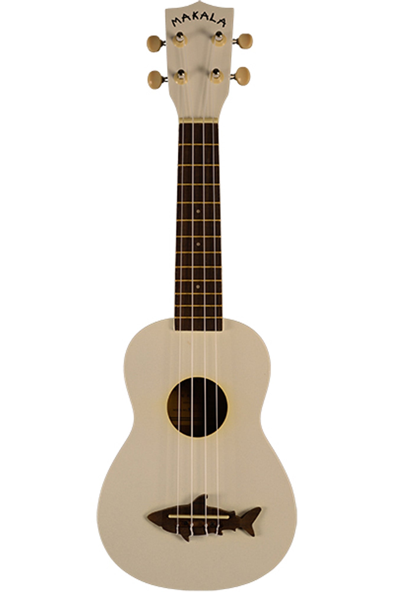 MK-SS/WHT White Soprano Shark Ukulele