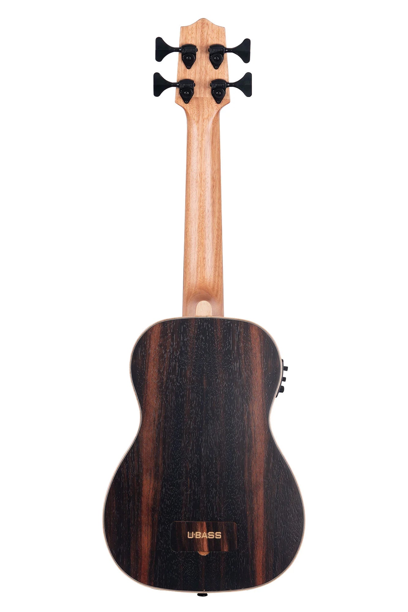 UBASS-EBY-FSRW Striped Ebony Fretted Acoustic-Electric U•BASS® w/ Round Wounds