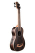 ukulele-trading-co-australia - STRIPED EBONY ACOUSTIC-ELECTRIC U•BASS® UBASS-EBY-FS - Kala - Ukuleles