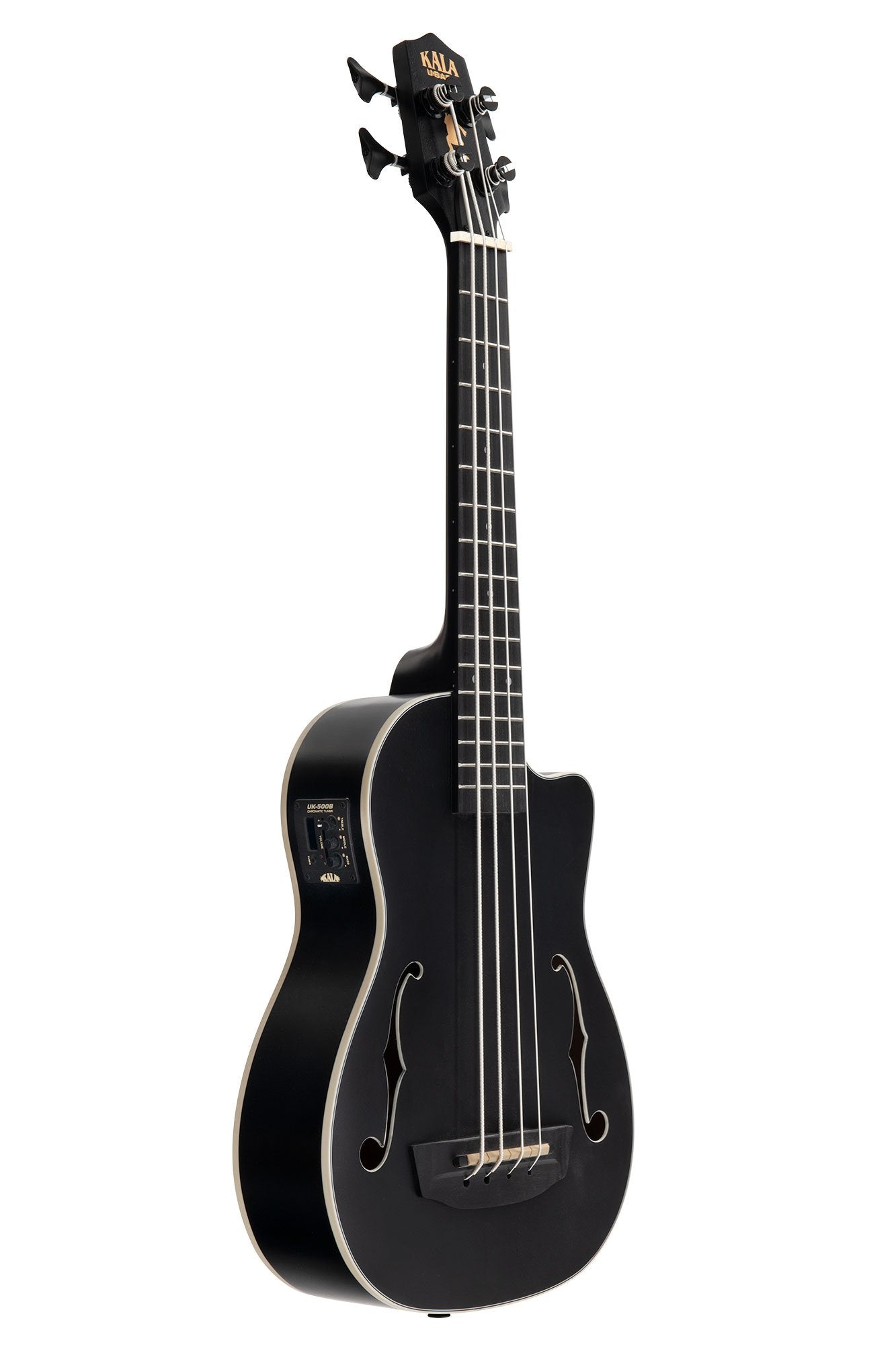 Kala UBASS Journeyman UBASS-JYMN-BK-FS UBASS BLACK JOURNEYMAN MAHOGANY Ukulele Trading Co Australia