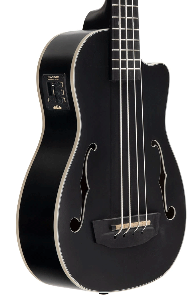 Kala UBASS Journeyman UBASS-JYMN-BK-FS UBASS BLACK JOURNEYMAN MAHOGANY  Ukulele Trading Co Australia