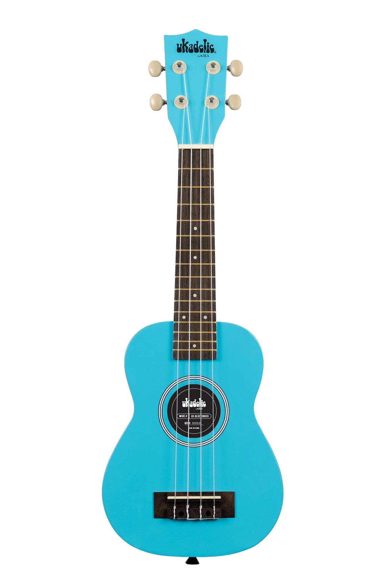 UK-BLUEYONDER Blue Yonder Ukadelic Soprano Ukulele