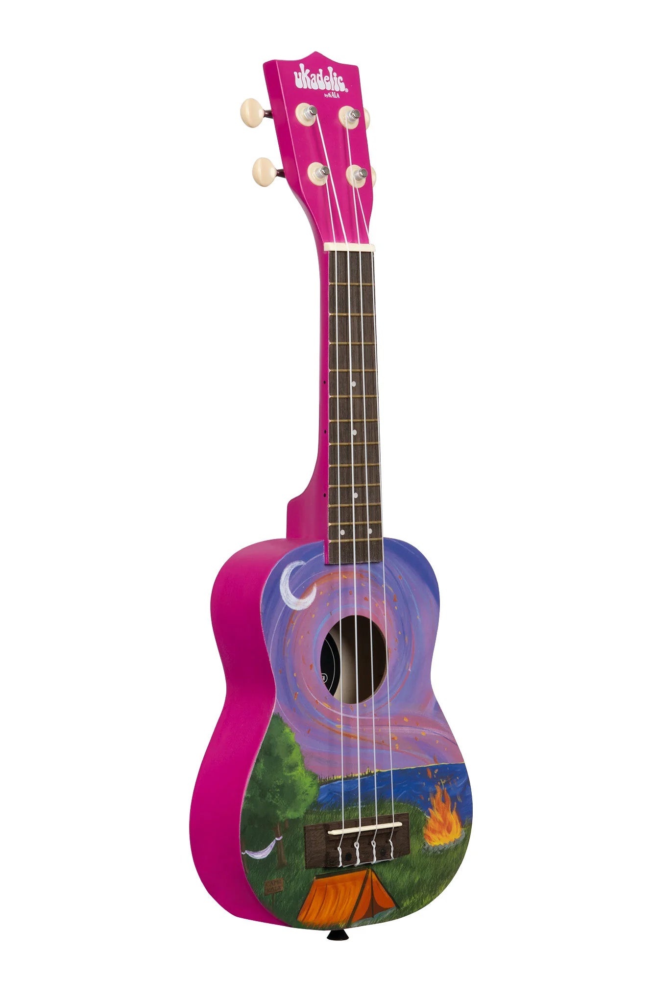 UK-HAPPYCAMPER Happy Camper Ukadelic Soprano Ukulele