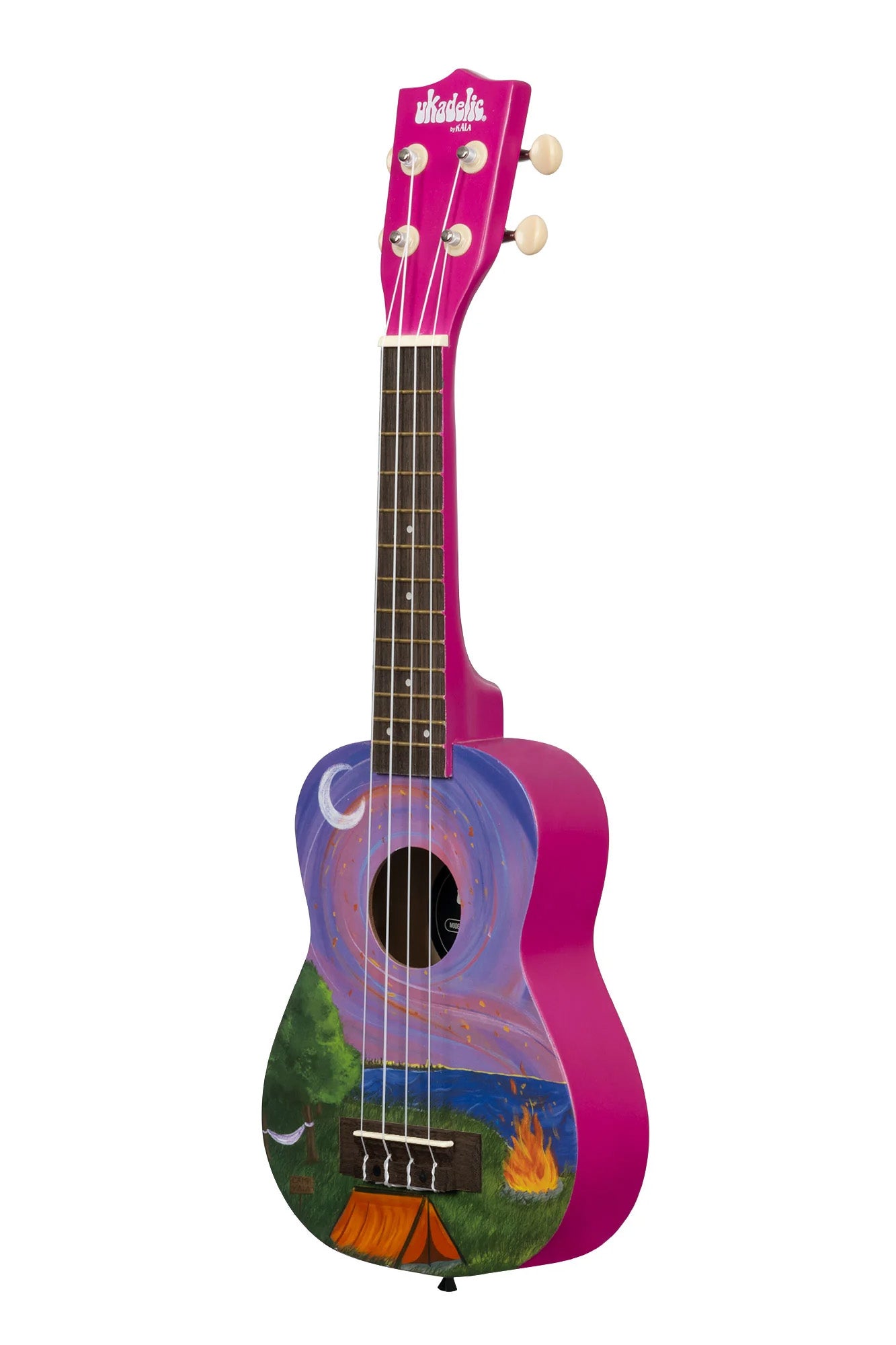 UK-HAPPYCAMPER Happy Camper Ukadelic Soprano Ukulele