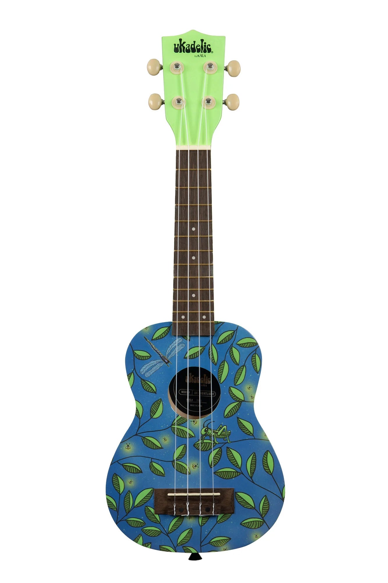 UK-NIGHTLIGHT Night Light Ukadelic Soprano Ukulele