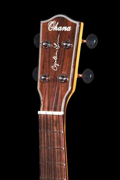 CK-35CG-CL Cynthia Lin Concert Ukulele Pack Solid Mahogany with Cutaway Ohana ukulele trading co australia