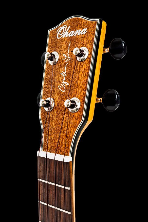 CK-35CG-CL Cynthia Lin Concert Ukulele Pack Solid Mahogany with Cutaway Ohana ukulele trading co australia