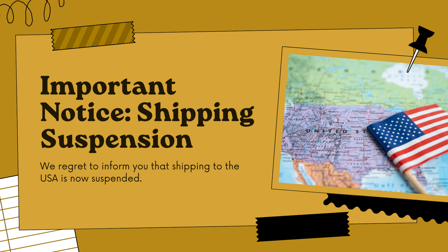 Why I’m Temporarily Pausing USA Shipping (And What It Means for You)