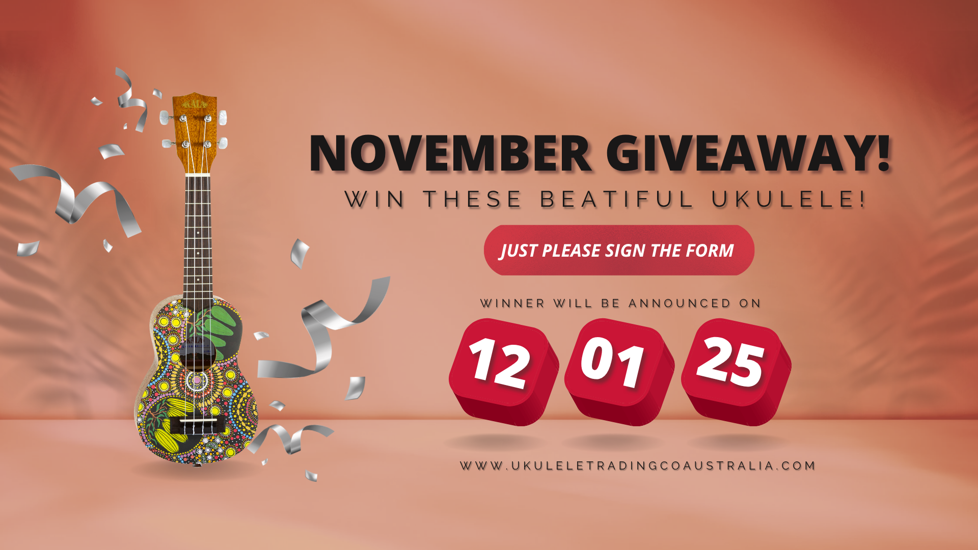 Win the Kala Desert StoryLines “Bushfoods” Soprano Ukulele in our November 2025 giveaway.