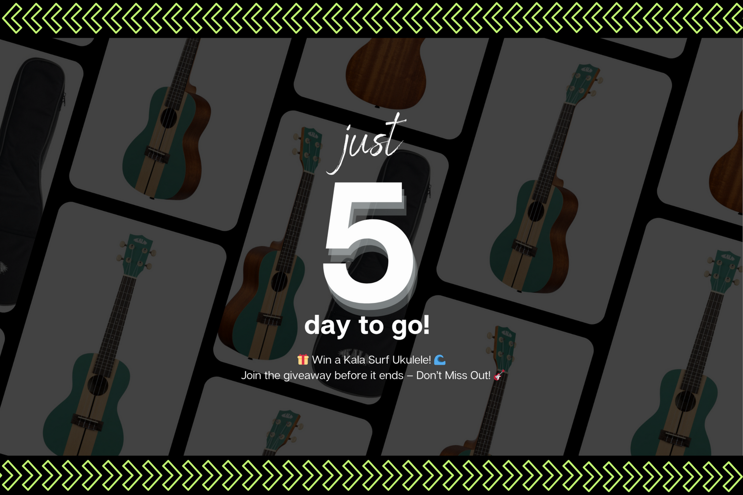 🌊 5 Days Left to Win the Ultimate Summer Ukulele! | Kala Surf Series Giveaway 🎸