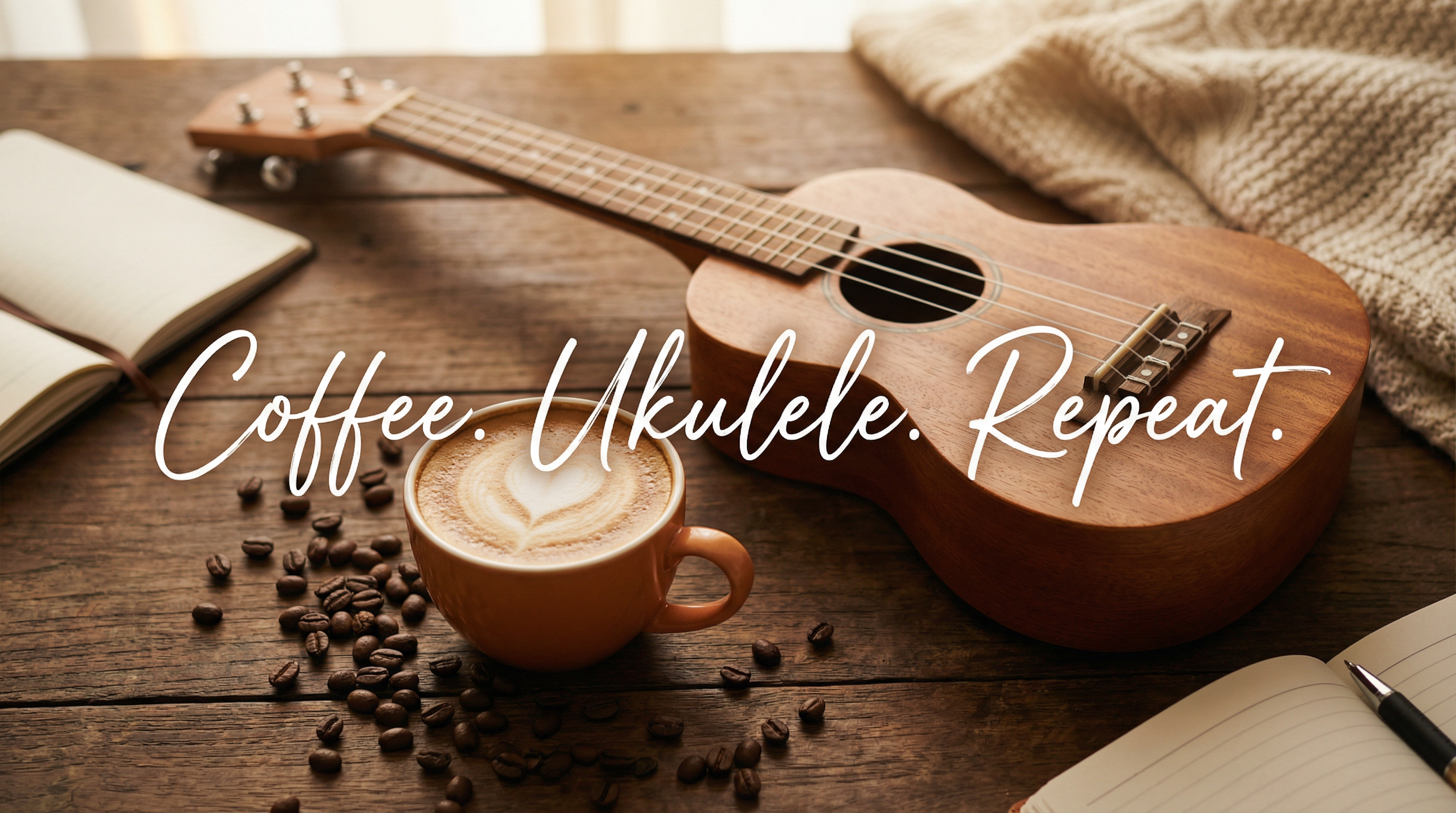 Why Mornings Are Better With Coffee and a Ukulele ☕🎶