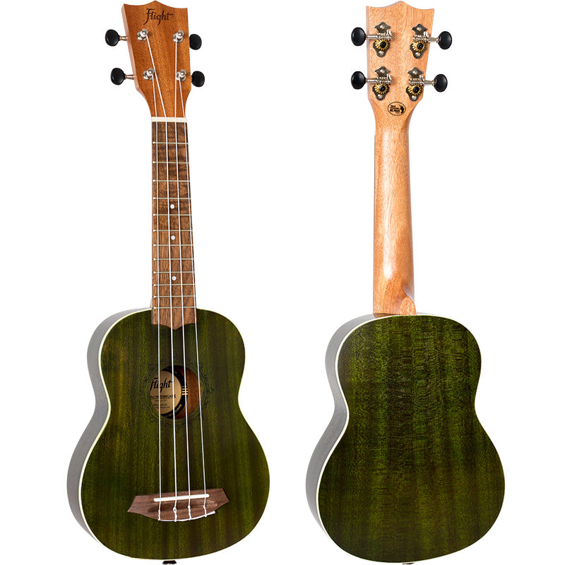 Green is the color of our planet’s lungs. Flight NUS380 Jade Soprano Ukulele with Gigbag and Free Shipping