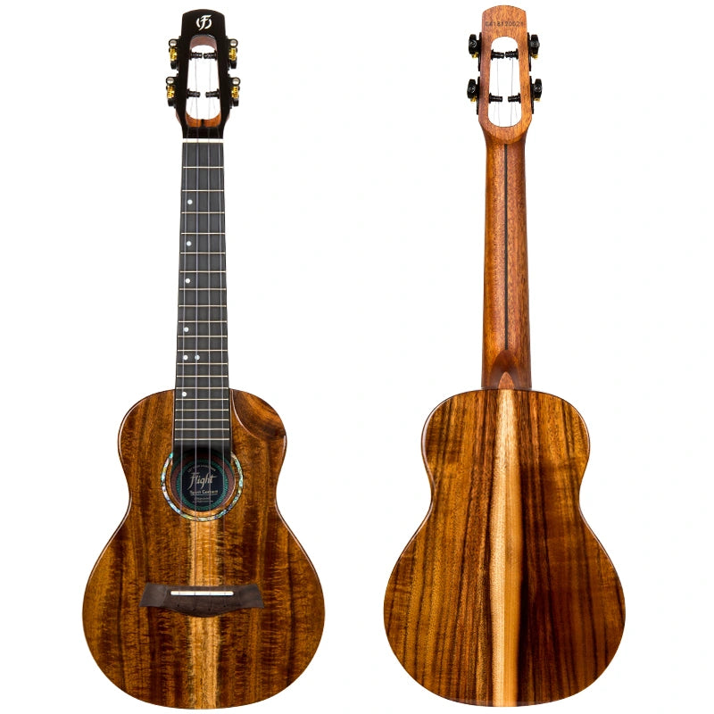 Flight Spirit EQ-A Concert Electro-Acoustic Ukulele SPIRITCEQA All Solid Acacia Double C1U Pickup Australia