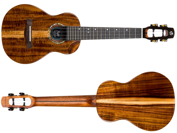 Flight Spirit EQ-A Concert Electro-Acoustic Ukulele SPIRITCEQA All Solid Acacia Double C1U Pickup Australia
