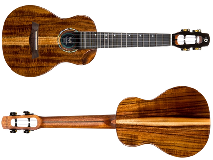 Flight Spirit EQ-A Concert Electro-Acoustic Ukulele SPIRITCEQA All Solid Acacia Double C1U Pickup Australia