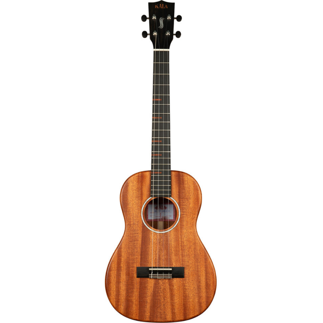 KA-WF-AMHG-B All Solid Mahogany Waterfall Baritone Ukulele