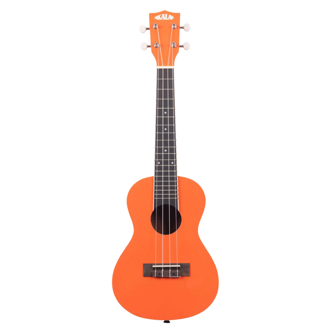 Kala Candy Shoppe Collection So Orange ukulele with Aquila strings