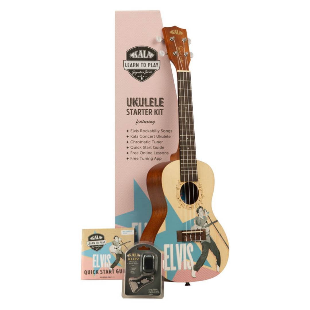 Elvis Rockabilly concert ukulele starter kit