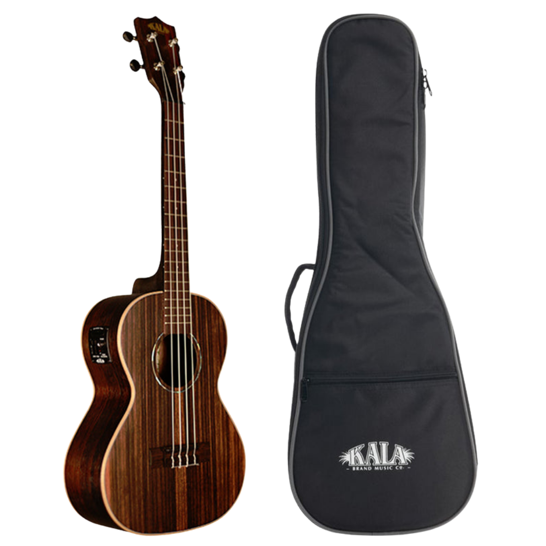 Kala KA-EBY-TE Tenor Electric Ebony Ukulele