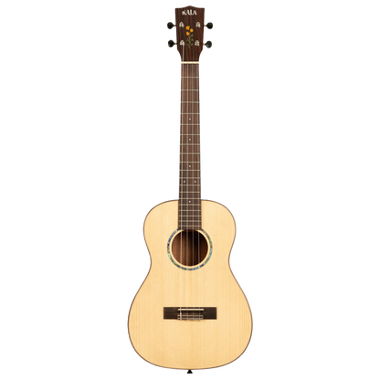Kala 20th Anniversary Solid Spruce Quilted Sapele Baritone Ukulele