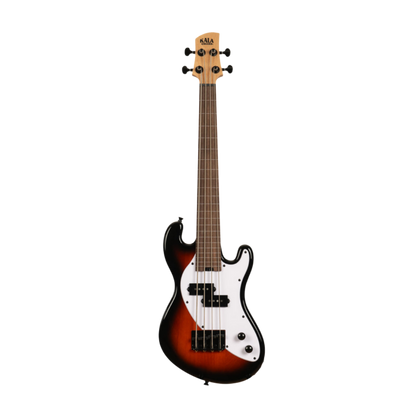 Kala Sunburst Fretless U•BASS® electric bass guitar