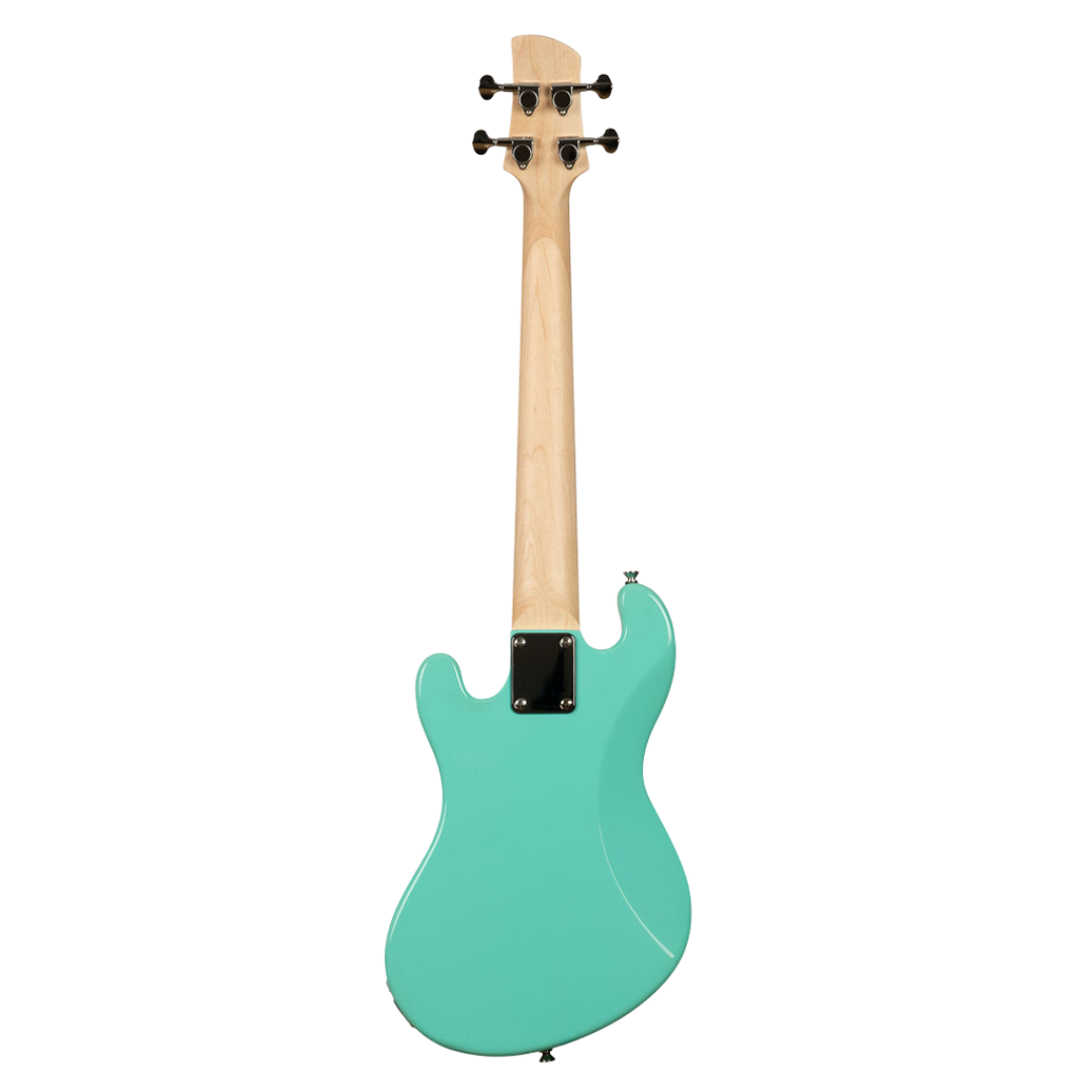 Surf Green Kala Solid Body U•BASS® with passive split-coil pickup for deep, punchy bass tones.