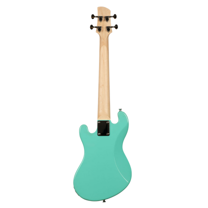 Surf Green Kala Solid Body U•BASS® with passive split-coil pickup for deep, punchy bass tones.