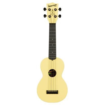 KA-R-WMG-YL-S Kala Waterman Glow-in-the-Dark Soprano Ukulele Recycled Eco-Friendly Ukulele Australia